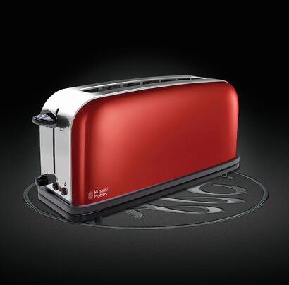 Тостер с широким слотом и 6-ю уровнями мощности и чайник 1,7 л, 2400 Вт Russell Hobbs Colours+