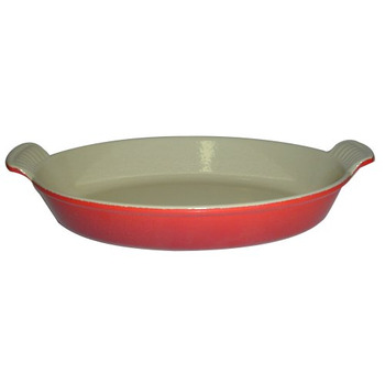 Блюдо овальное 24 см, вишневый Le Creuset