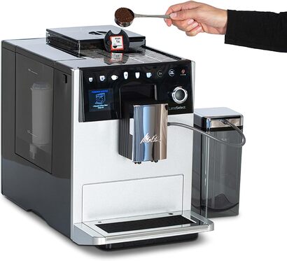 Кофемашина на 2 чашки со вспенивателем молока Latte Select ‎F 630 - 201 Melitta