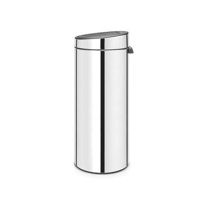 Мусорный бак 30 л глянцевая сталь Touch Bin Brabantia