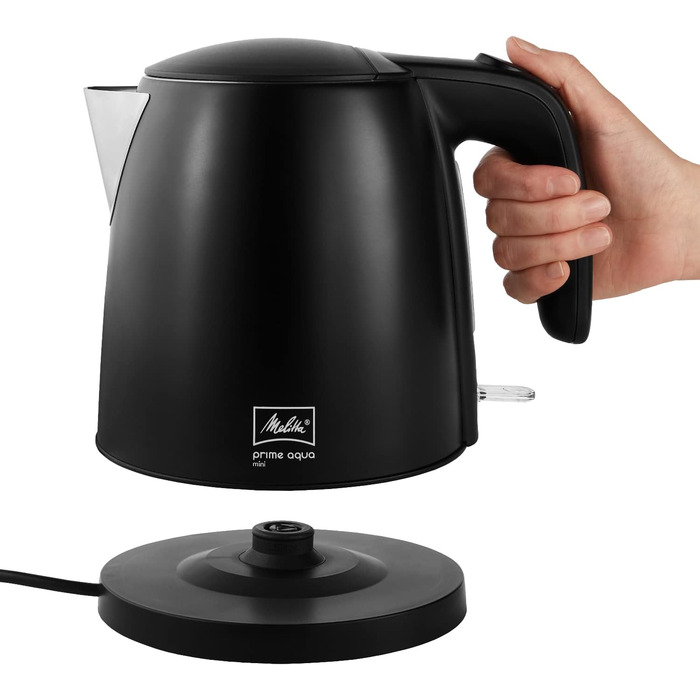 Электрочайник 1 л 2200 Вт, черный Prime Aqua Mini Melitta