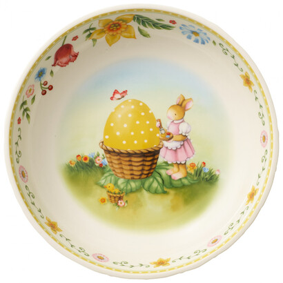 Пиала 22 см 'Кроличья семья' Spring Fantasy Villeroy & Boch