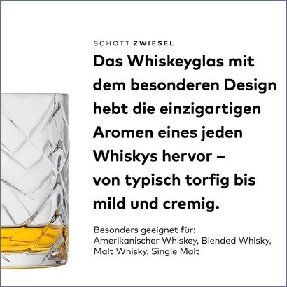 Набор из 6 стаканов для виски 343 мл Schott Zwiesel Whisky Glass Fascination