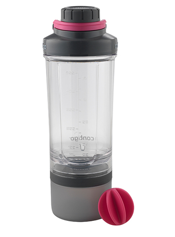 Шейкер розовый 0,65 л Shake & Go Fit Contigo