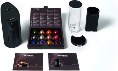 Капсульная кофемашина 1.8 л 1260 Вт, матово-черная Nespresso Vertuo ‎YY2778FD Krups