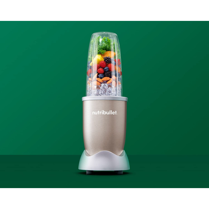 Компактный блендер NutriBullet Pro / 900 Вт / стакан 700 мл / нержавеющая сталь 