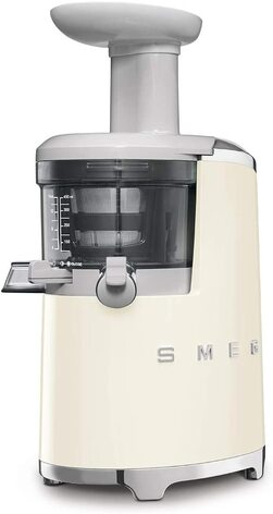 Соковыжималка Smeg SJF01CREU / 150 Вт / 1 л / пластик / белый