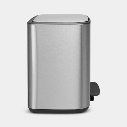 Мусорный бак с педалью, 36 л стальной матовый Pedal Bin Bo Brabantia