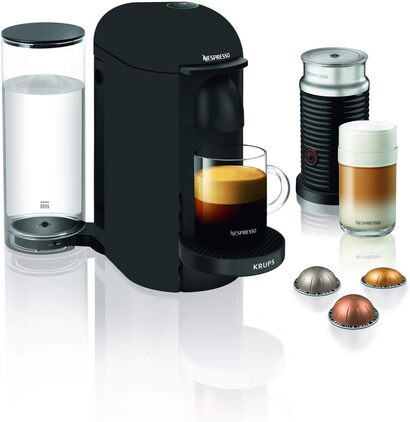 Капсульная кофемашина 1.8 л 1260 Вт, матово-черная Nespresso Vertuo ‎YY2778FD Krups