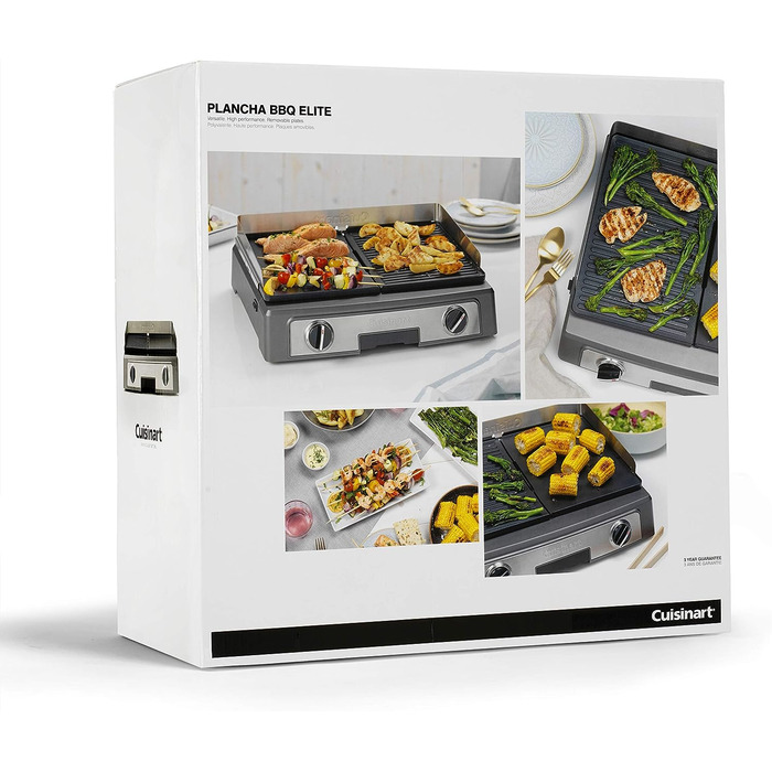 Настольный гриль Cuisinart Plancha BBQ Elite 