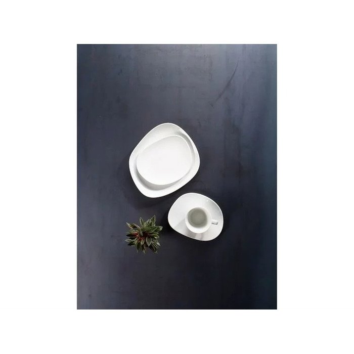 Блюдце к чашке для кофе 17,5 см, белое Organic Villeroy & Boch