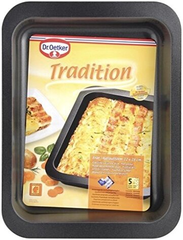 Форма для выпечки и жарки 25 x 32,5 x 5 см Tradition Dr. Oetker