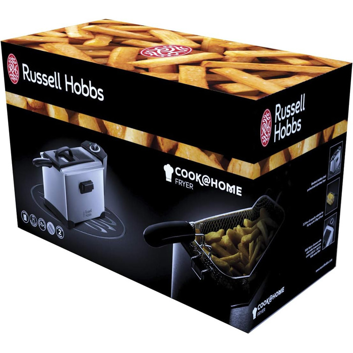 Фритюрница 3,2 л / 1,2 кг Russell Hobbs