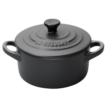 Кастрюля / жаровня 0,25 л, черный Le Creuset 