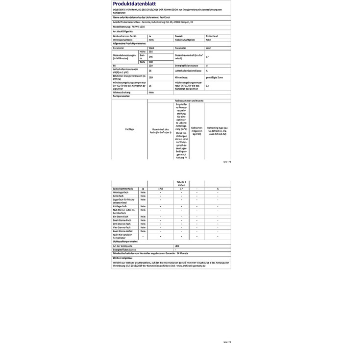 Винный холодильник на 6 бутылок PC-WK 1230 ProfiCook